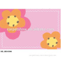 Cartoon design pink colour rug